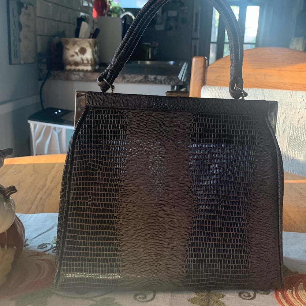 Vintage Dover Leather Satchel Made in USA